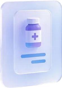 顾客药品结算单：药瓶与条码